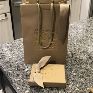 Burberry Wallet box and Paper Shopping Bag